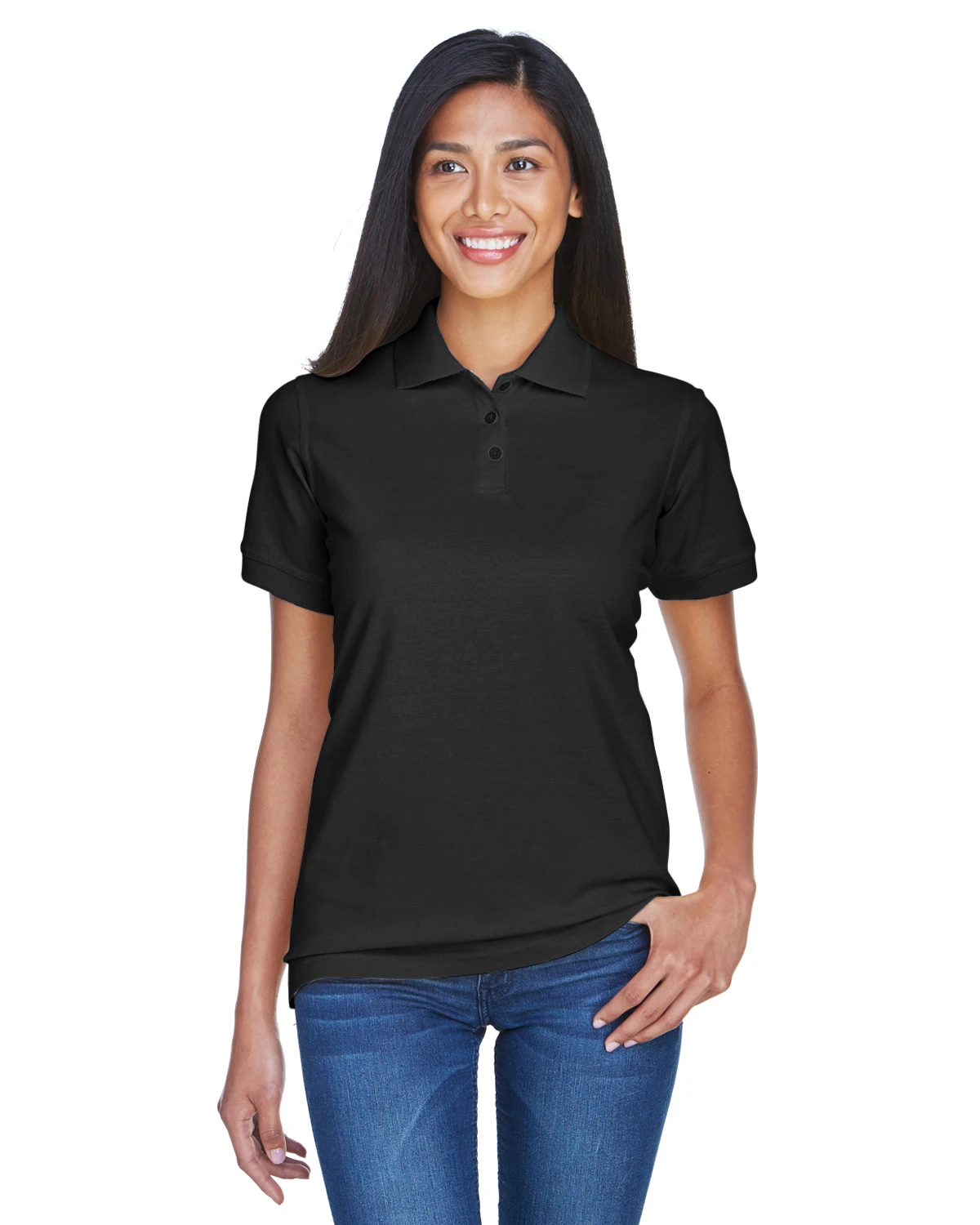Ladies' Classic Piqué Polo 7 Ladies' Classic Piqué Polo - Image 5