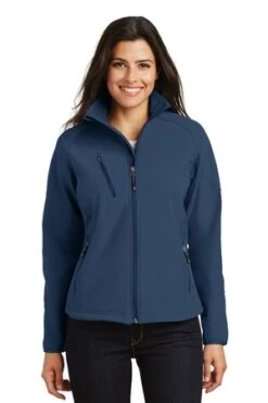 Ladies Textured Soft Shell Jacket 15 Ladies Textured Soft Shell Jacket -Jiffyshirts Sales Store e45ca278a7e48f