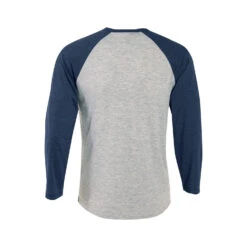 Platinum Men's Tri-Blend 3/4 Sleeve Raglan Tee -Jiffyshirts Sales Store e45eccc2369f64