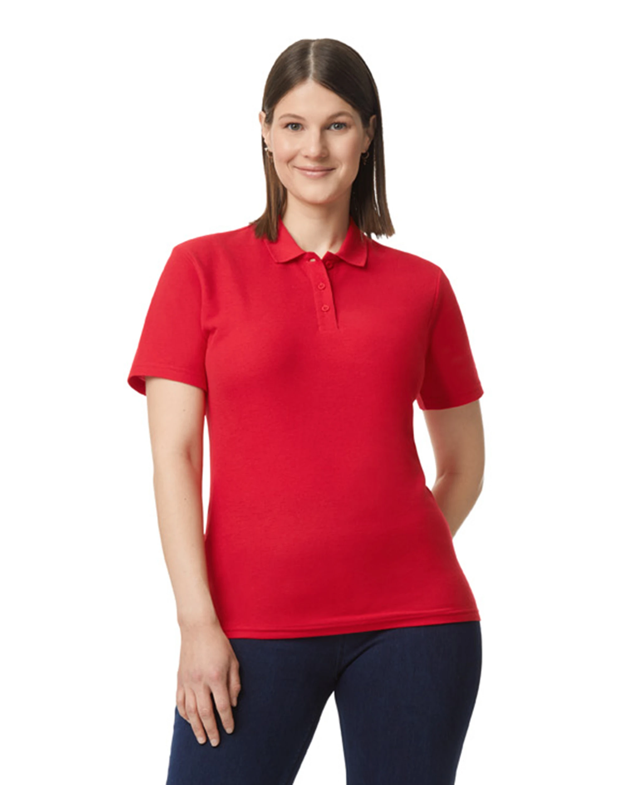 Gildan Softstyle Women's Pique Polo 10 Gildan Softstyle Women's Pique Polo - Image 8