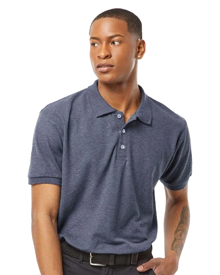 Unisex 50/50 Sport Polo 9 Unisex 50/50 Sport Polo - Image 7