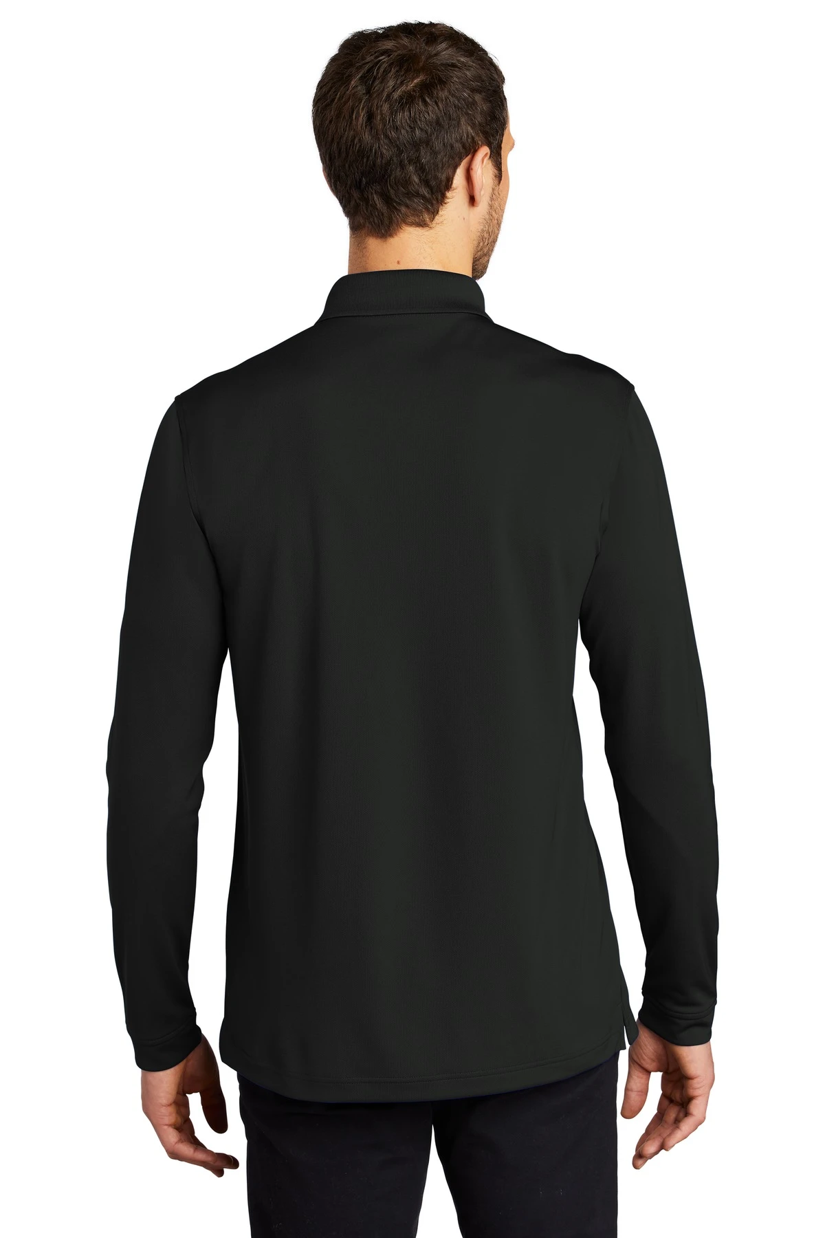 Dry Zone UV Micro-Mesh Long Sleeve Polo 4 Dry Zone UV Micro-Mesh Long Sleeve Polo - Image 2