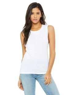 Ladies' Flowy Scoop Muscle Tank 26 Ladies' Flowy Scoop Muscle Tank -Jiffyshirts Sales Store e5e3fc9410a307
