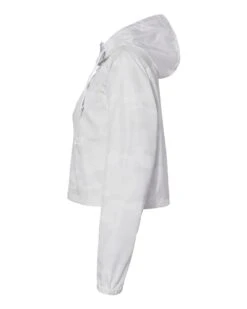 Women's Lightweight Pullover Crop Windbreaker -Jiffyshirts Sales Store e641afe61fb85f