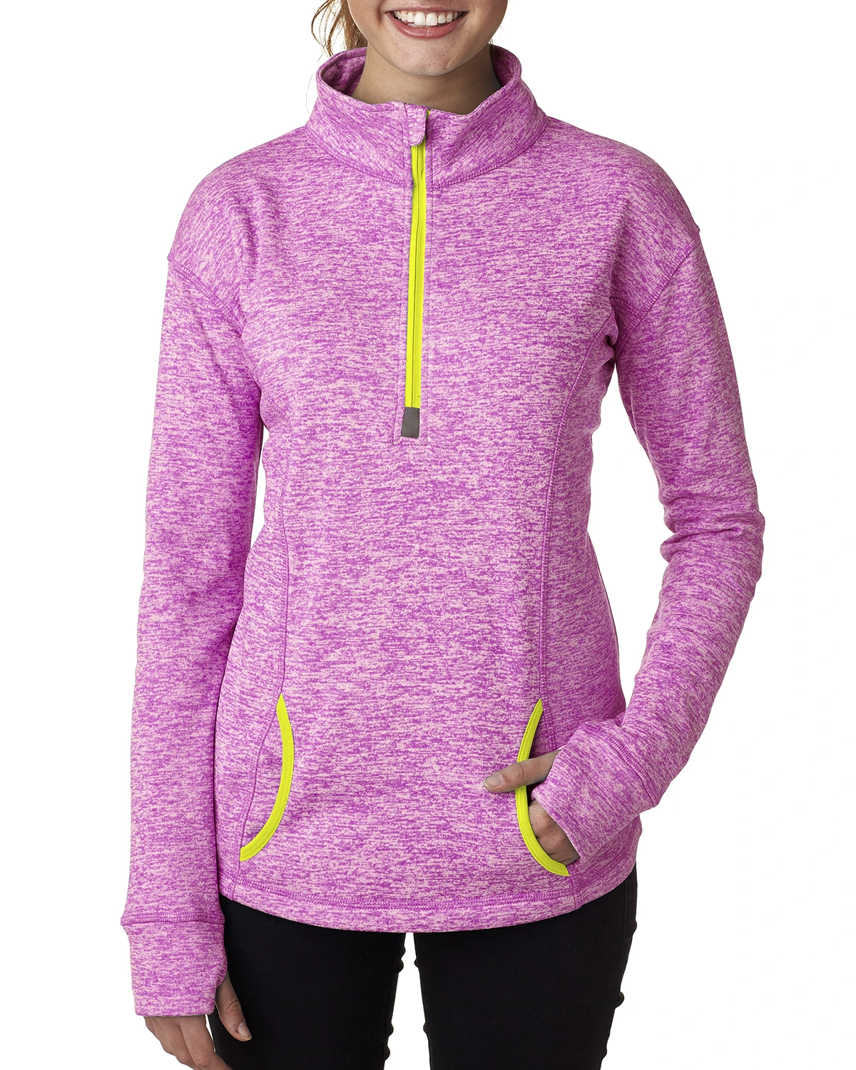 Ladies' Cosmic Fleece Quarter-Zip 9 Ladies' Cosmic Fleece Quarter-Zip - Image 7