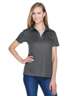 CrownLux Performance™ Ladies' Plaited Polo -Jiffyshirts Sales Store e6964e8de39050