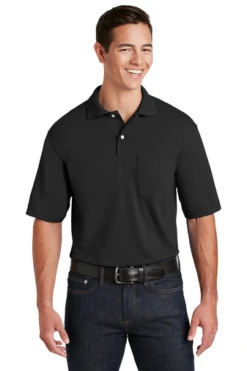 Jerzees Adult Unisex 5.6 Oz. SpotShield™ Pocket Jersey Polo -Jiffyshirts Sales Store e6c980f4c801ad