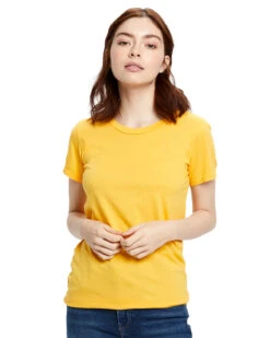 Ladies' Made In USA Short Sleeve Crew T-Shirt -Jiffyshirts Sales Store e732a764b808cc