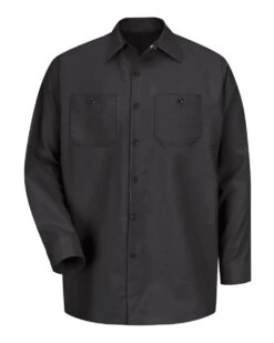 Industrial Long Sleeve Work Shirt -Jiffyshirts Sales Store e7b35bf0f5f1f7