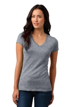 District Ladies' Junior Soft Wash V-Neck Tee 21 District Ladies' Junior Soft Wash V-Neck Tee -Jiffyshirts Sales Store e7d0466fb2b710