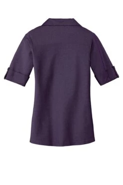 Ladies Oxford Pique Double Pocket Polo -Jiffyshirts Sales Store e7eba8874fe622