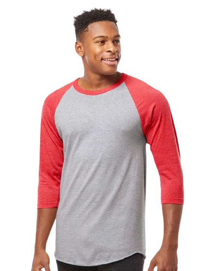 Unisex Fine Jersey Raglan Tee 22 Unisex Fine Jersey Raglan Tee - Image 20