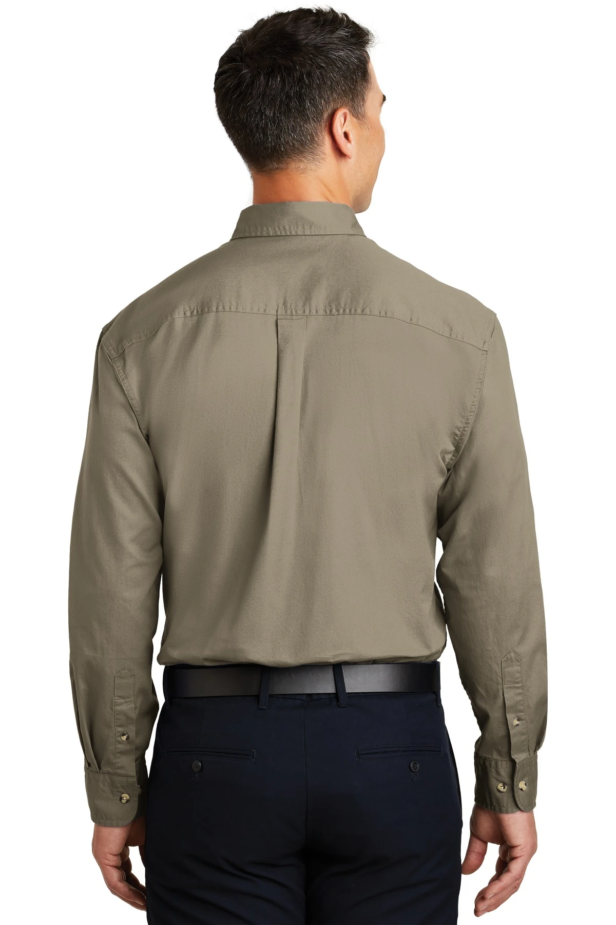 Long Sleeve Twill Shirt 4 Long Sleeve Twill Shirt - Image 2