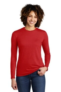 Women's Tri-Blend Long Sleeve Tee 19 Women's Tri-Blend Long Sleeve Tee -Jiffyshirts Sales Store e9e5f6832b6173