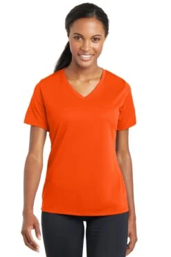 Ladies PosiCharge RacerMesh V-Neck Tee 32 Ladies PosiCharge RacerMesh V-Neck Tee -Jiffyshirts Sales Store ea4343f77523df