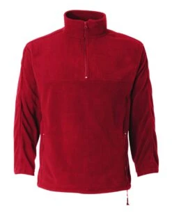 Unisex Microfleece Quarter-Zip Pullover -Jiffyshirts Sales Store ea6a05b1936754