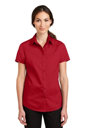Ladies Short Sleeve SuperPro Twill Shirt 12 Ladies Short Sleeve SuperPro Twill Shirt - Image 10
