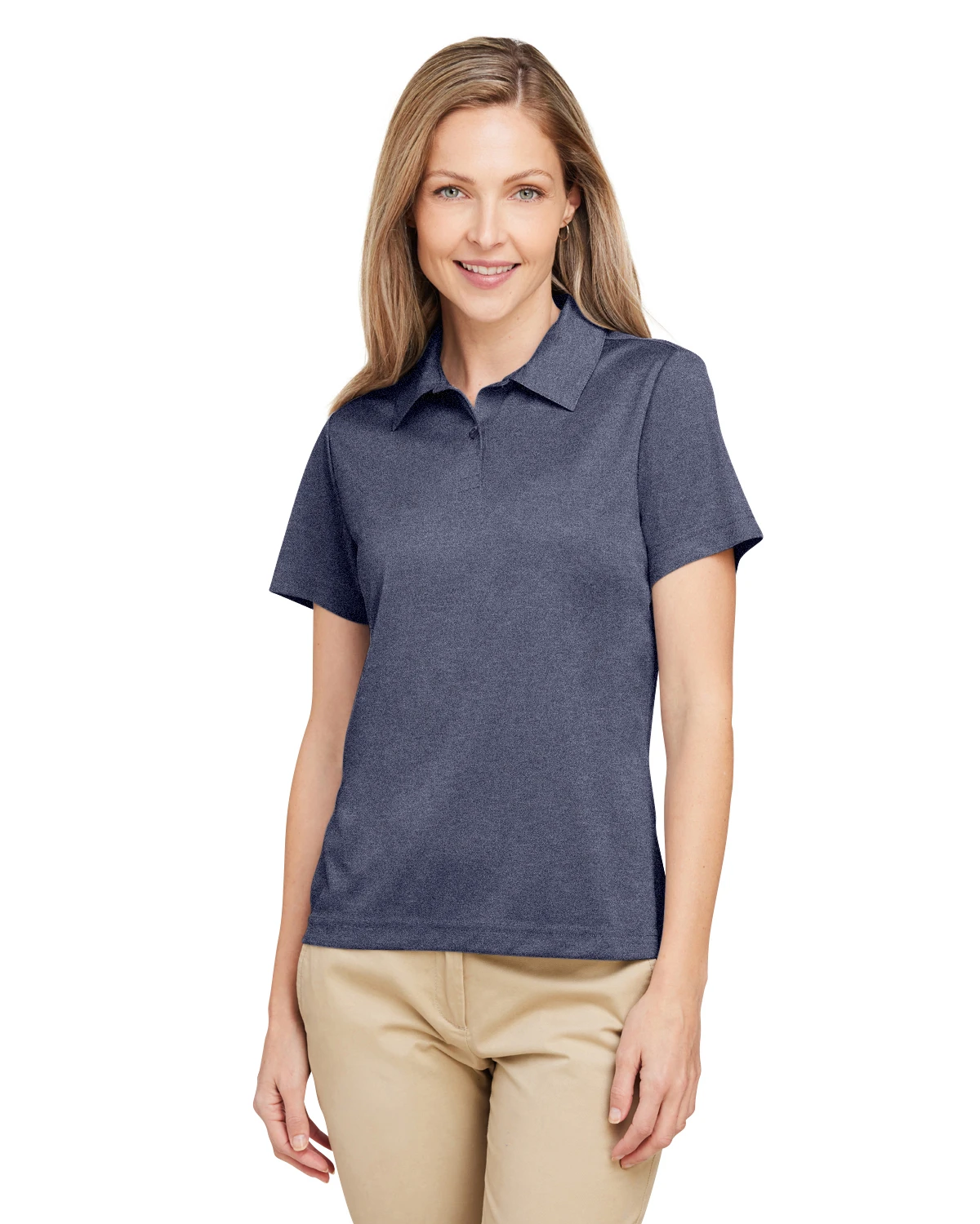 Ladies' Zone Sonic Heather Performance Polo 9 Ladies' Zone Sonic Heather Performance Polo - Image 7