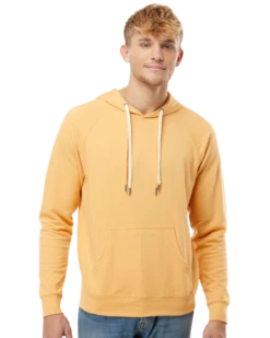 Unisex Lightweight Loopback Terry Hooded Pullover -Jiffyshirts Sales Store ebc93aa409b7cb