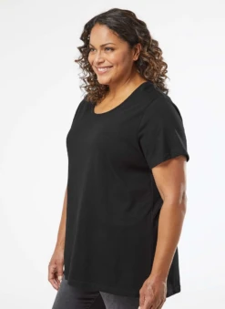 Ladies' Curvy Fine Jersey T-Shirt -Jiffyshirts Sales Store ec08abeba2e911