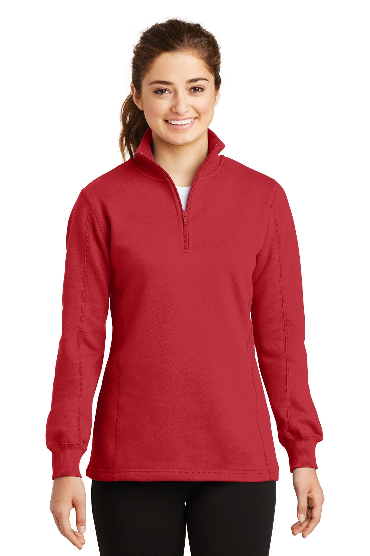 Ladies 1/4-Zip Sweatshirt 12 Ladies 1/4-Zip Sweatshirt - Image 10