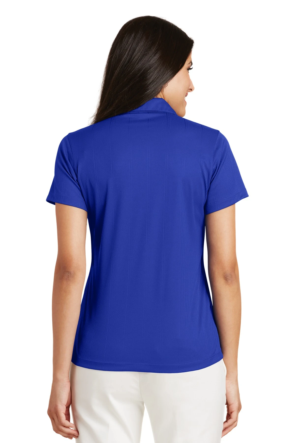 Ladies Performance Fine Jacquard Polo 4 Ladies Performance Fine Jacquard Polo - Image 2