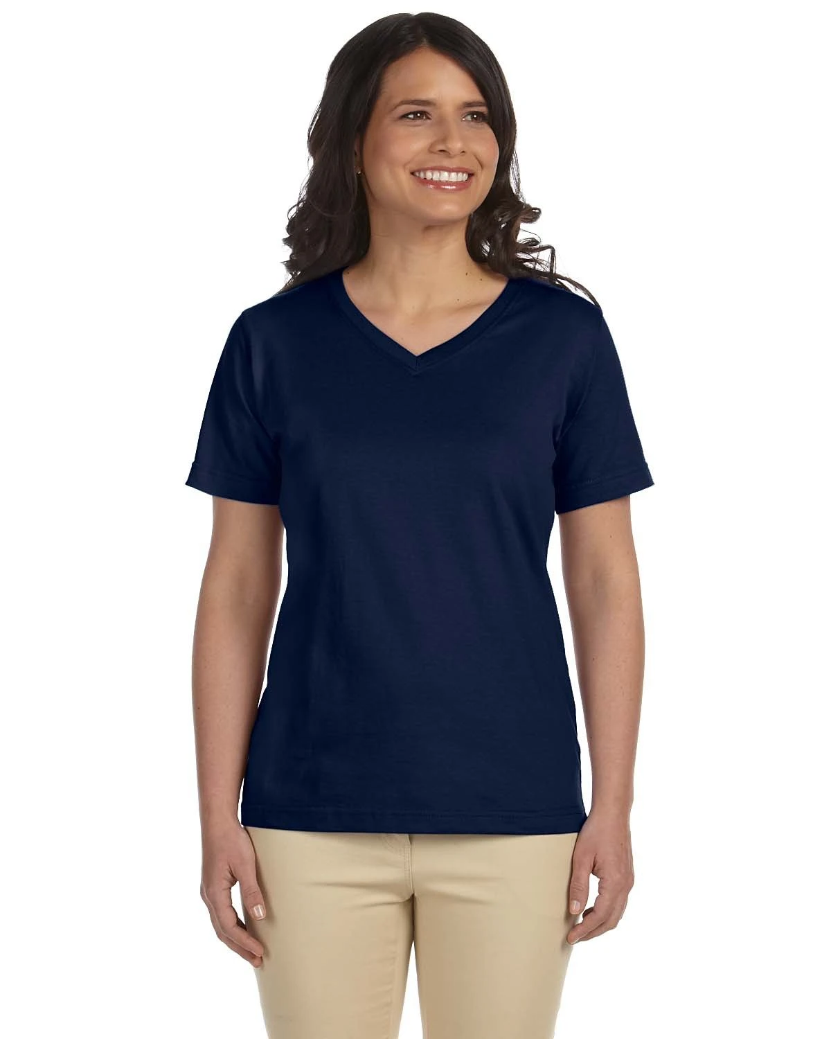 Ladies' Premium Jersey V-Neck T-Shirt 10 Ladies' Premium Jersey V-Neck T-Shirt - Image 8