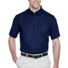 Men's Tall Optimum Short-Sleeve Twill Shirt -Jiffyshirts Sales Store ed46fef91cb321