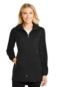 Ladies Active Hooded Soft Shell Jacket