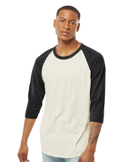 Unisex Fine Jersey Raglan Tee 12 Unisex Fine Jersey Raglan Tee - Image 10