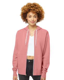 Unisex Lightweight Full-Zip Hooded Sweatshirt -Jiffyshirts Sales Store ef82170db85049