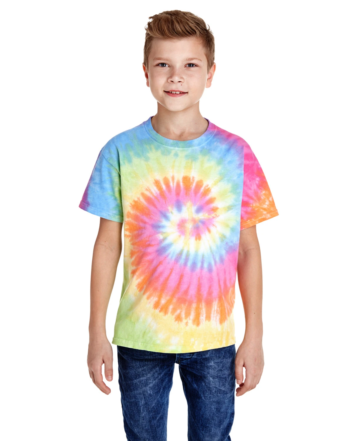 Youth Unisex 5.4 Oz. 100% Cotton T-Shirt 9 Youth Unisex 5.4 Oz. 100% Cotton T-Shirt - Image 7