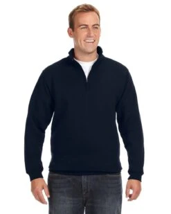 Adult Unisex Heavyweight Fleece Quarter-Zip 11 Adult Unisex Heavyweight Fleece Quarter-Zip -Jiffyshirts Sales Store efb72f3429c767