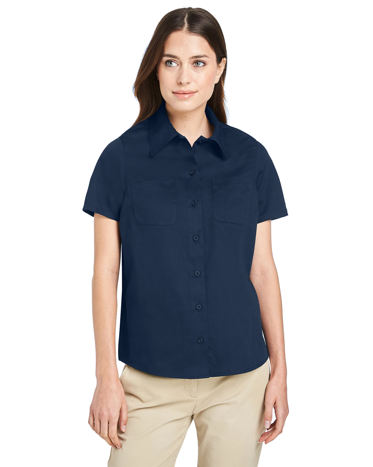 Ladies' Advantage IL Short-Sleeve Work Shirt 7 Ladies' Advantage IL Short-Sleeve Work Shirt - Image 5