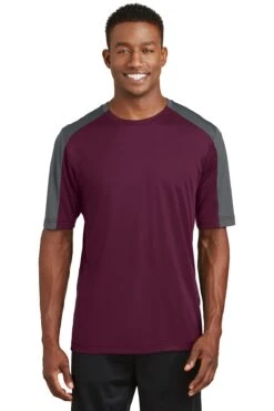 Unisex PosiCharge Competitor Sleeve-Blocked Tee 18 Unisex PosiCharge Competitor Sleeve-Blocked Tee -Jiffyshirts Sales Store f1054d89247410