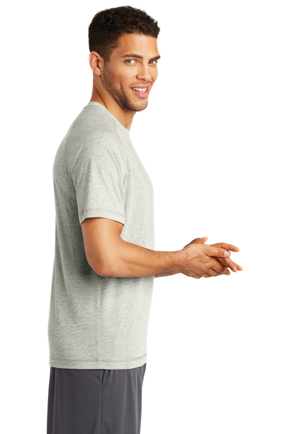 Unisex PosiCharge Tri-Blend Wicking Raglan Tee 4 Unisex PosiCharge Tri-Blend Wicking Raglan Tee - Image 2