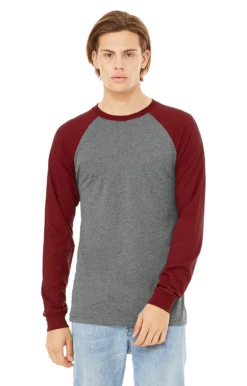 Men's Jersey Long-Sleeve Baseball T-Shirt