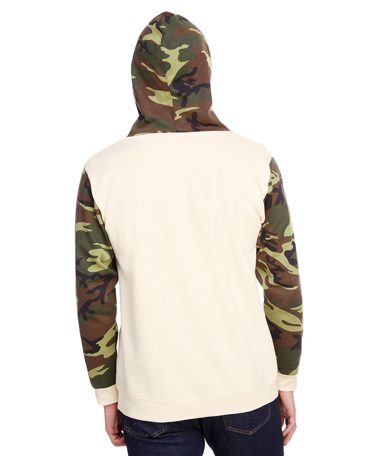 Men's Fashion Camo Hooded Sweatshirt 5 Men's Fashion Camo Hooded Sweatshirt - Image 3