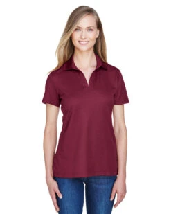 CrownLux Performance™ Ladies' Plaited Polo -Jiffyshirts Sales Store f23f29929b13b2