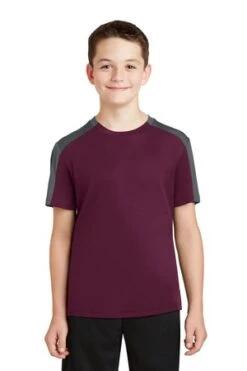 Youth Unisex PosiCharge Competitor Sleeve-Blocked Tee 19 Youth Unisex PosiCharge Competitor Sleeve-Blocked Tee -Jiffyshirts Sales Store f27f910f84259e