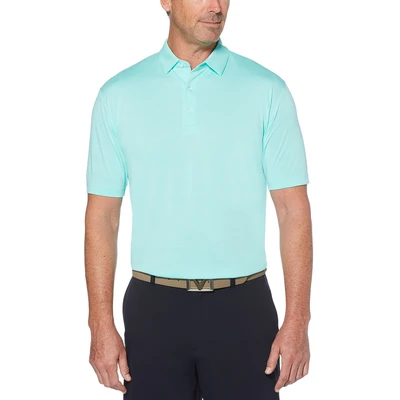 Callaway Men's Broken Stripe Texture Polo 7 Callaway Men's Broken Stripe Texture Polo - Image 5