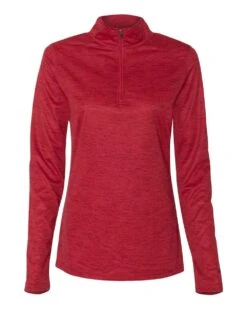 BADGER Women’s Tonal Blend Quarter-Zip Pullover -Jiffyshirts Sales Store f2bdd41641ebd1