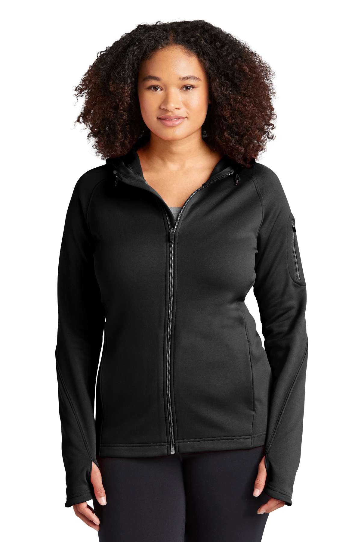 Ladies Tech Fleece Full-Zip Hooded Jacket 7 Ladies Tech Fleece Full-Zip Hooded Jacket - Image 5