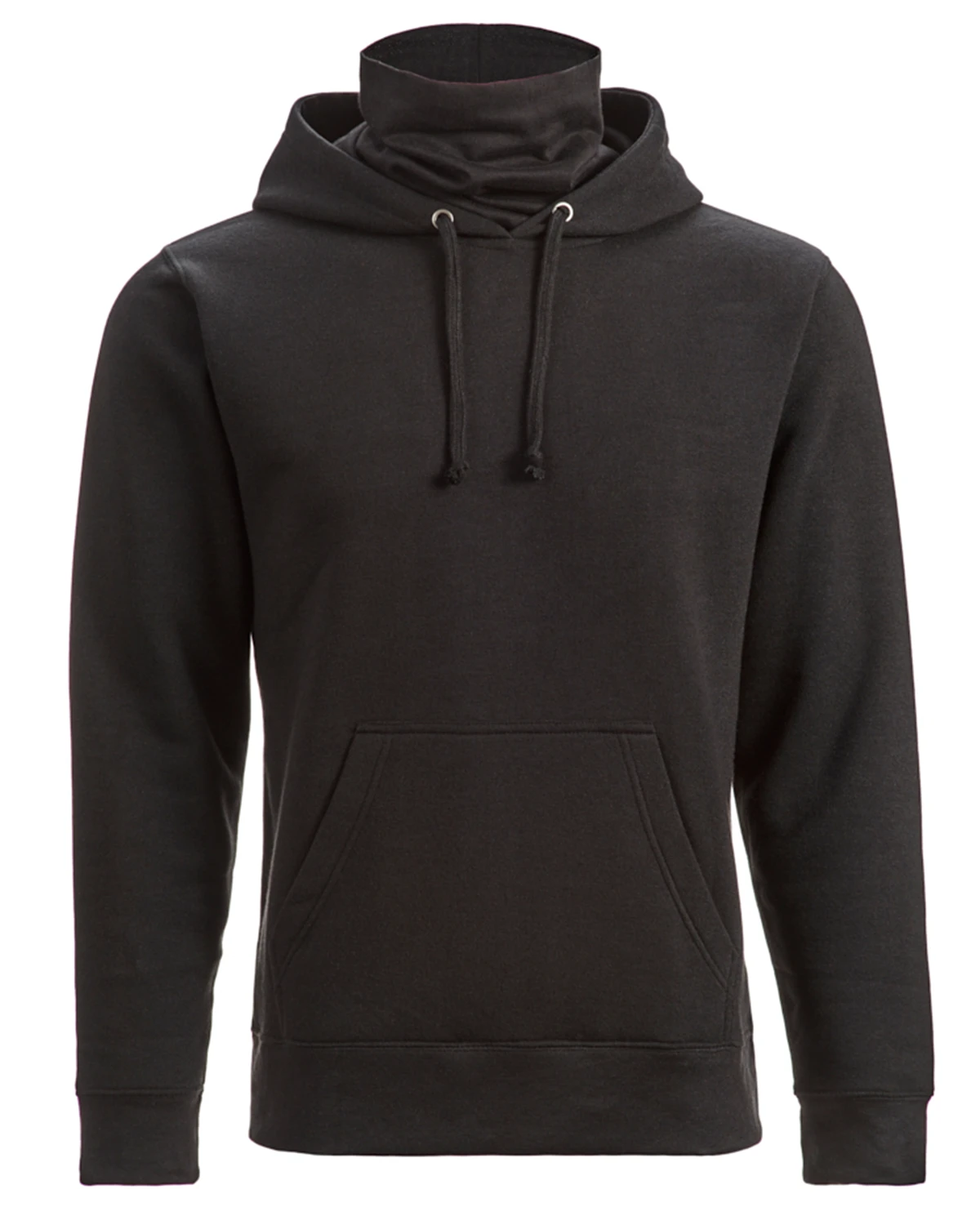Adult Unisex Gaiter Fleece Hooded Sweatshirt 4 Adult Unisex Gaiter Fleece Hooded Sweatshirt - Image 2