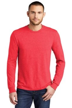 District Unisex Perfect Tri Long Sleeve Tee -Jiffyshirts Sales Store f3bb2057c9db3f