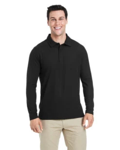 Men's Fusion ChromaSoft™ Long-Sleeve Pique Polo 10 Men's Fusion ChromaSoft™ Long-Sleeve Pique Polo -Jiffyshirts Sales Store f4e0047f429e39