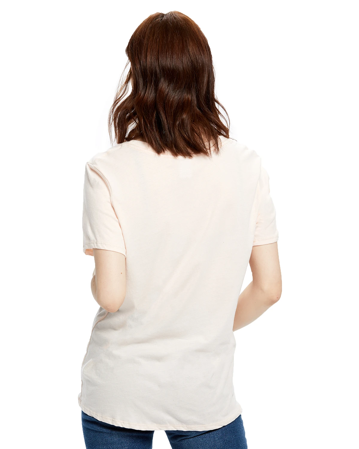 Ladies' Short-Sleeve Loose Fit Boyfriend Tee 5 Ladies' Short-Sleeve Loose Fit Boyfriend Tee - Image 3