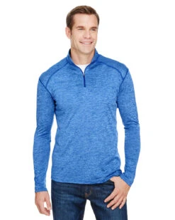 Men's Tonal Space-Dye Quarter-Zip 12 Men's Tonal Space-Dye Quarter-Zip -Jiffyshirts Sales Store f548d9f6e7a4c2