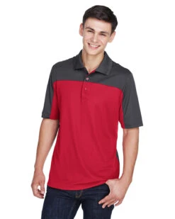 Men's Balance Colorblock Performance Piqué Polo -Jiffyshirts Sales Store f55ae1659d1e22