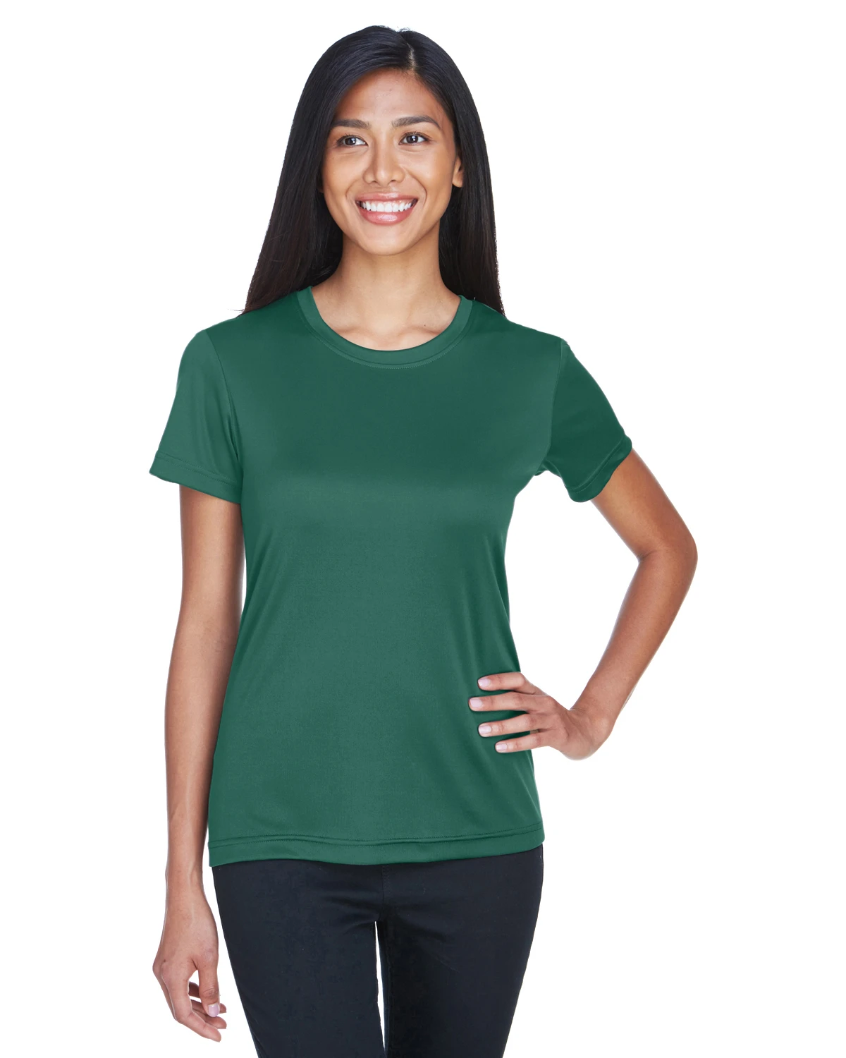 Ladies' Cool & Dry Basic Performance T-Shirt 14 Ladies' Cool & Dry Basic Performance T-Shirt - Image 12